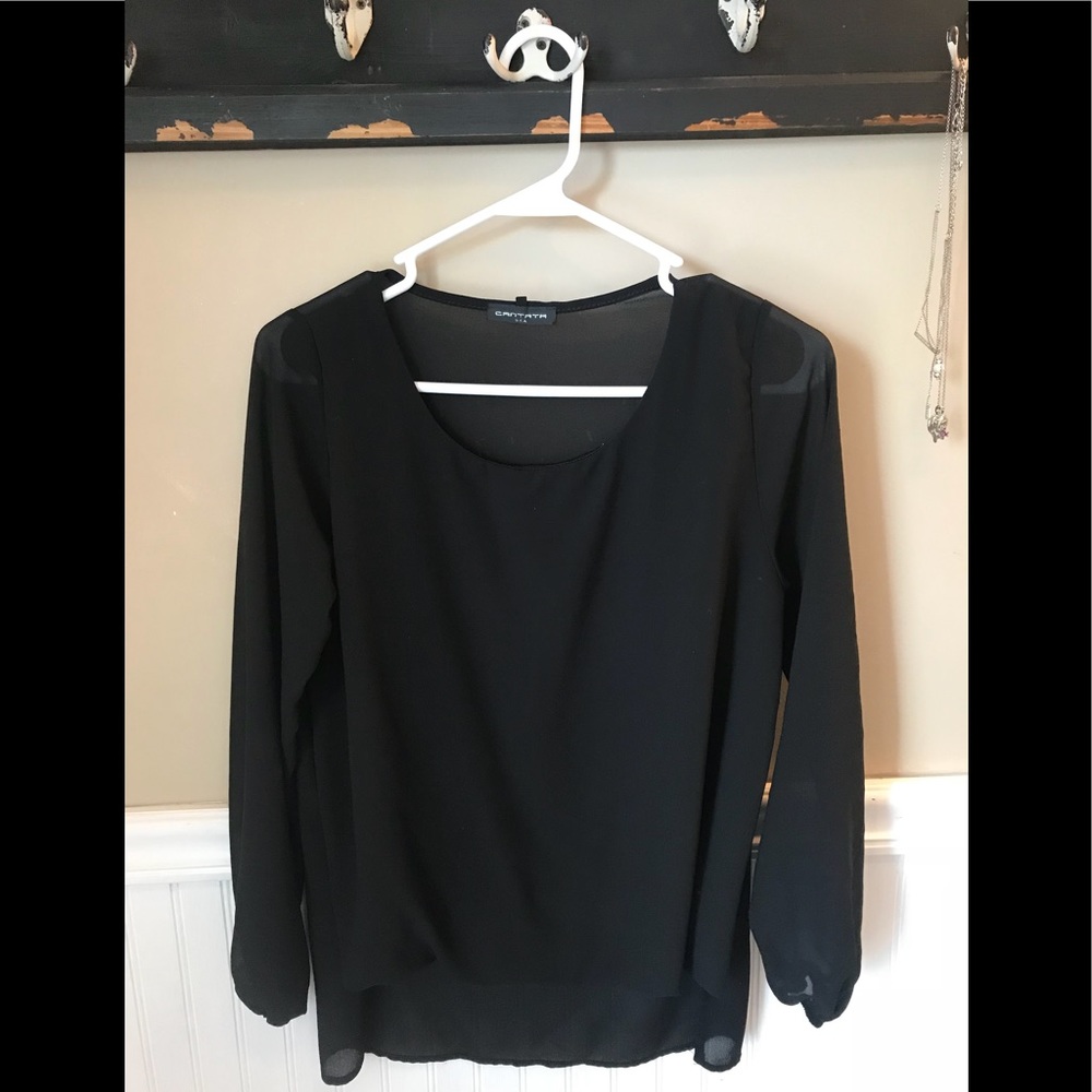 Black blouse